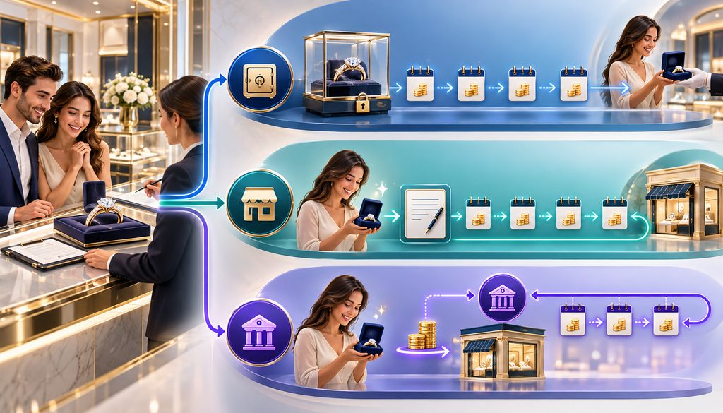 Jewelry layaway versus financing and BNPL